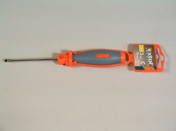 Šroubovák plochý, (-) 3x75mm, CrV