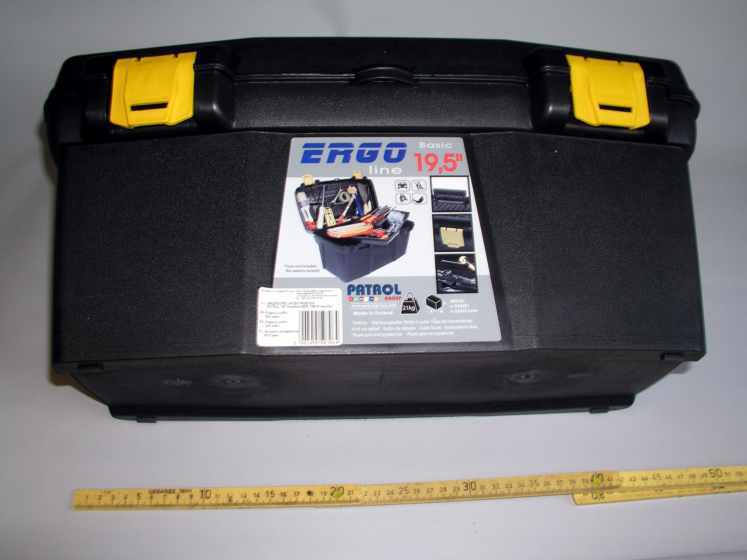 BOX ERGO PROFI 19,5 inch